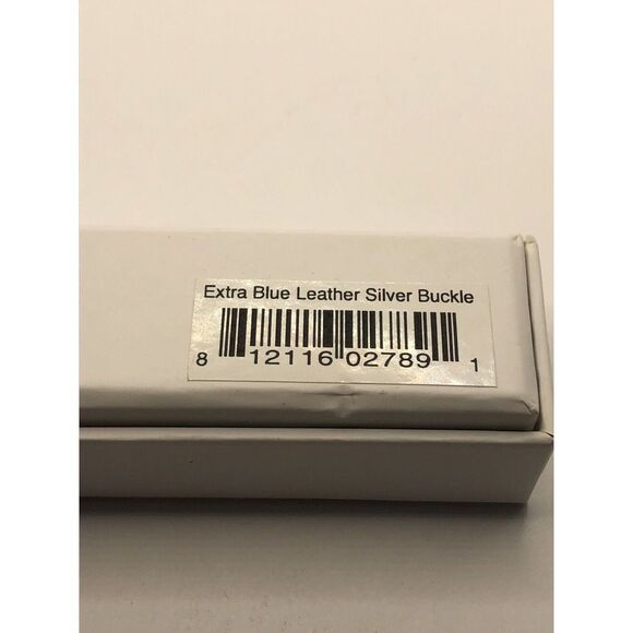 Rumba Smart Watch Band Replacement Light Blue 2 Piece Leather In Box PY17 - Picture 8 of 8